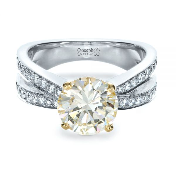canary diamond engagement rings