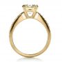 18k Yellow Gold And 18K Gold 18k Yellow Gold And 18K Gold Custom Canary Diamond Engagement Ring - Front View -  1225 - Thumbnail