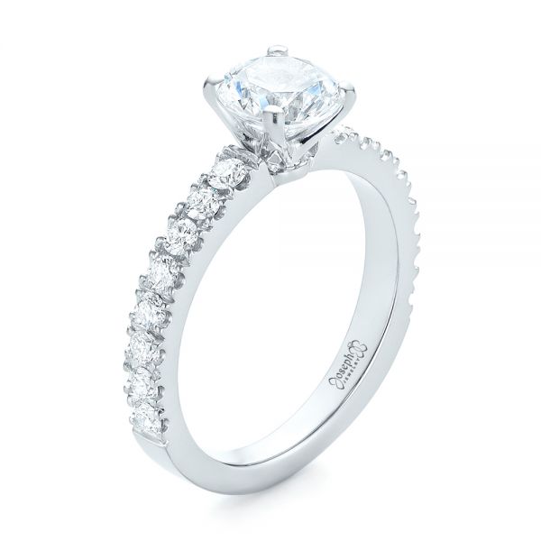 Custom Classic Engagement Ring - Image