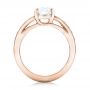 18k Rose Gold 18k Rose Gold Custom Diamond Engagement Ring - Front View -  102345 - Thumbnail