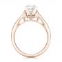 14k Rose Gold 14k Rose Gold Custom Diamond Engagement Ring - Front View -  102363 - Thumbnail