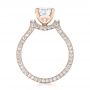 14k Rose Gold 14k Rose Gold Custom Diamond Engagement Ring - Front View -  102895 - Thumbnail