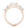 14k Rose Gold 14k Rose Gold Custom Diamond Engagement Ring - Front View -  102941 - Thumbnail