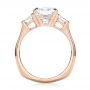 14k Rose Gold 14k Rose Gold Custom Diamond Engagement Ring - Front View -  103017 - Thumbnail