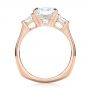 14k Rose Gold 14k Rose Gold Custom Diamond Engagement Ring - Front View -  103017 - Thumbnail