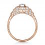 18k Rose Gold 18k Rose Gold Custom Diamond Engagement Ring - Front View -  1346 - Thumbnail