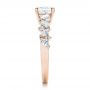 14k Rose Gold 14k Rose Gold Custom Diamond Engagement Ring - Side View -  102092 - Thumbnail