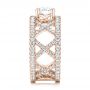 14k Rose Gold 14k Rose Gold Custom Diamond Engagement Ring - Side View -  103215 - Thumbnail