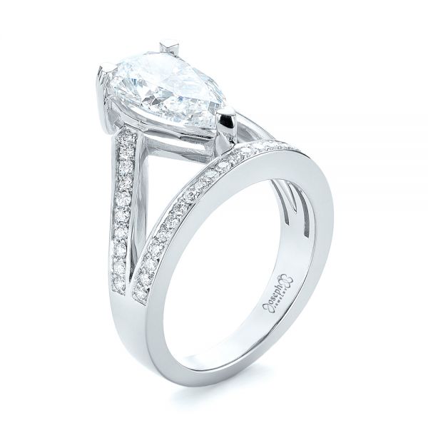 Custom Diamond Engagement Ring 103594 Seattle Bellevue Joseph Jewelry