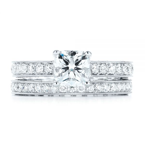 Custom Diamond Engagement Ring #103303 - Seattle Bellevue | Joseph Jewelry