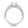 18k White Gold 18k White Gold Custom Diamond Engagement Ring - Front View -  101229 - Thumbnail