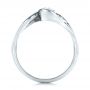 18k White Gold 18k White Gold Custom Diamond Engagement Ring - Front View -  102089 - Thumbnail