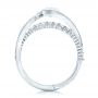  Platinum Platinum Custom Diamond Engagement Ring - Front View -  102277 - Thumbnail