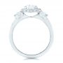  Platinum Platinum Custom Diamond Engagement Ring - Front View -  102415 - Thumbnail