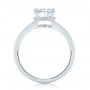  Platinum Custom Diamond Engagement Ring - Front View -  102946 - Thumbnail