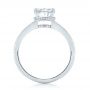 18k White Gold 18k White Gold Custom Diamond Engagement Ring - Front View -  102946 - Thumbnail