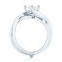  Platinum Platinum Custom Diamond Engagement Ring - Front View -  102969 - Thumbnail