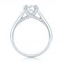  Platinum Custom Diamond Engagement Ring - Front View -  102996 - Thumbnail