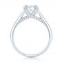 18k White Gold 18k White Gold Custom Diamond Engagement Ring - Front View -  102996 - Thumbnail