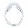 14k White Gold 14k White Gold Custom Diamond Engagement Ring - Front View -  103165 - Thumbnail