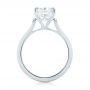 18k White Gold Custom Diamond Engagement Ring - Front View -  103508 - Thumbnail
