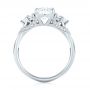  Platinum Custom Diamond Engagement Ring - Front View -  103519 - Thumbnail