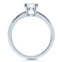  Platinum Custom Diamond Engagement Ring - Front View -  1107 - Thumbnail