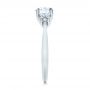  Platinum Custom Diamond Engagement Ring - Side View -  100810 - Thumbnail