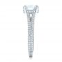  Platinum Custom Diamond Engagement Ring - Side View -  101994 - Thumbnail