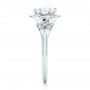  Platinum Custom Diamond Engagement Ring - Side View -  102896 - Thumbnail