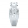  Platinum Custom Diamond Engagement Ring - Side View -  103487 - Thumbnail