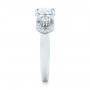  Platinum Custom Diamond Engagement Ring - Side View -  103519 - Thumbnail