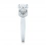 14k White Gold 14k White Gold Custom Diamond Engagement Ring - Side View -  103519 - Thumbnail