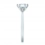 18k White Gold 18k White Gold Custom Diamond Engagement Ring - Side View -  104329 - Thumbnail