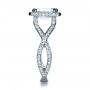  Platinum Custom Diamond Engagement Ring - Side View -  1159 - Thumbnail