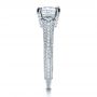  Platinum Platinum Custom Diamond Engagement Ring - Side View -  1410 - Thumbnail