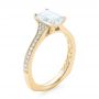 14k Yellow Gold 14k Yellow Gold Custom Diamond Engagement Ring - Three-Quarter View -  102904 - Thumbnail