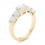 14k Yellow Gold 14k Yellow Gold Custom Diamond Engagement Ring - Three-Quarter View -  102941 - Thumbnail