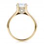 14k Yellow Gold 14k Yellow Gold Custom Diamond Engagement Ring - Front View -  100035 - Thumbnail