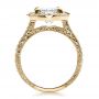 14k Yellow Gold 14k Yellow Gold Custom Diamond Engagement Ring - Front View -  100091 - Thumbnail