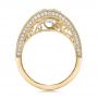 14k Yellow Gold 14k Yellow Gold Custom Diamond Engagement Ring - Front View -  100551 - Thumbnail