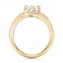 14k Yellow Gold 14k Yellow Gold Custom Diamond Engagement Ring - Front View -  100782 - Thumbnail