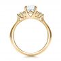14k Yellow Gold 14k Yellow Gold Custom Diamond Engagement Ring - Front View -  100810 - Thumbnail