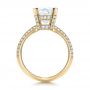 14k Yellow Gold 14k Yellow Gold Custom Diamond Engagement Ring - Front View -  100839 - Thumbnail