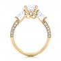 14k Yellow Gold 14k Yellow Gold Custom Diamond Engagement Ring - Front View -  101230 - Thumbnail