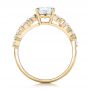 14k Yellow Gold 14k Yellow Gold Custom Diamond Engagement Ring - Front View -  102092 - Thumbnail
