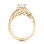 18k Yellow Gold 18k Yellow Gold Custom Diamond Engagement Ring - Front View -  102148 - Thumbnail