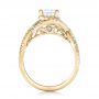 14k Yellow Gold 14k Yellow Gold Custom Diamond Engagement Ring - Front View -  102148 - Thumbnail