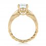 14k Yellow Gold 14k Yellow Gold Custom Diamond Engagement Ring - Front View -  102218 - Thumbnail