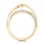 18k Yellow Gold 18k Yellow Gold Custom Diamond Engagement Ring - Front View -  102277 - Thumbnail